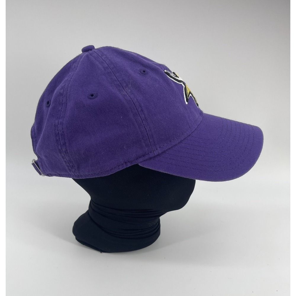 New Era Minnesota Vikings Women's 9TWENTY Purple Strapback Hat NFL Cap OSFA - Picture 5 of 10